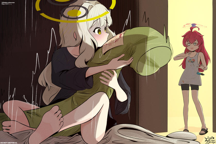 先生抱き枕とラブラブする前、鍵をかけてください